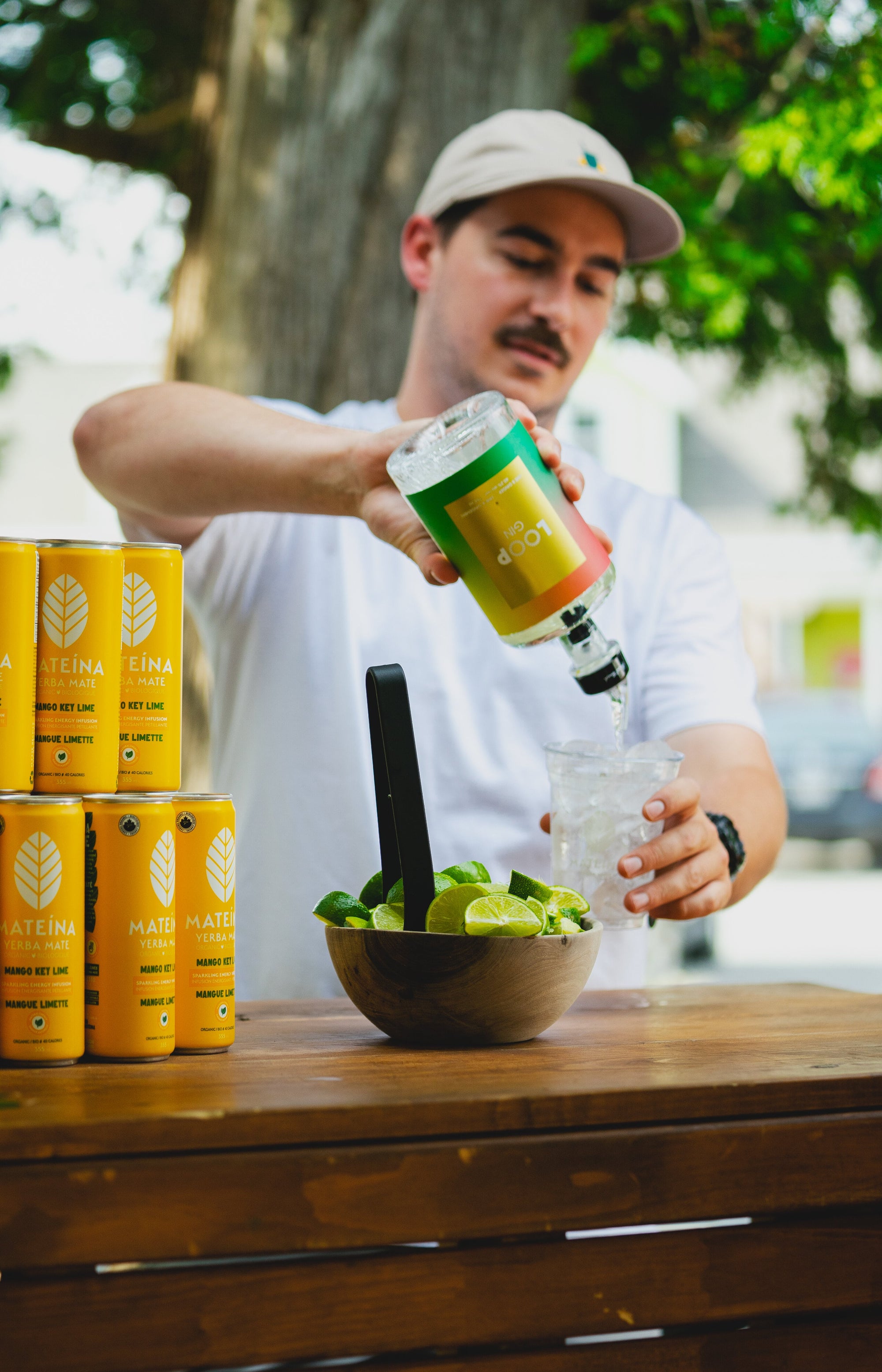 Le meilleur cocktail de l'été 2022: Yerba Maté pétillant Mangue Limette x gin