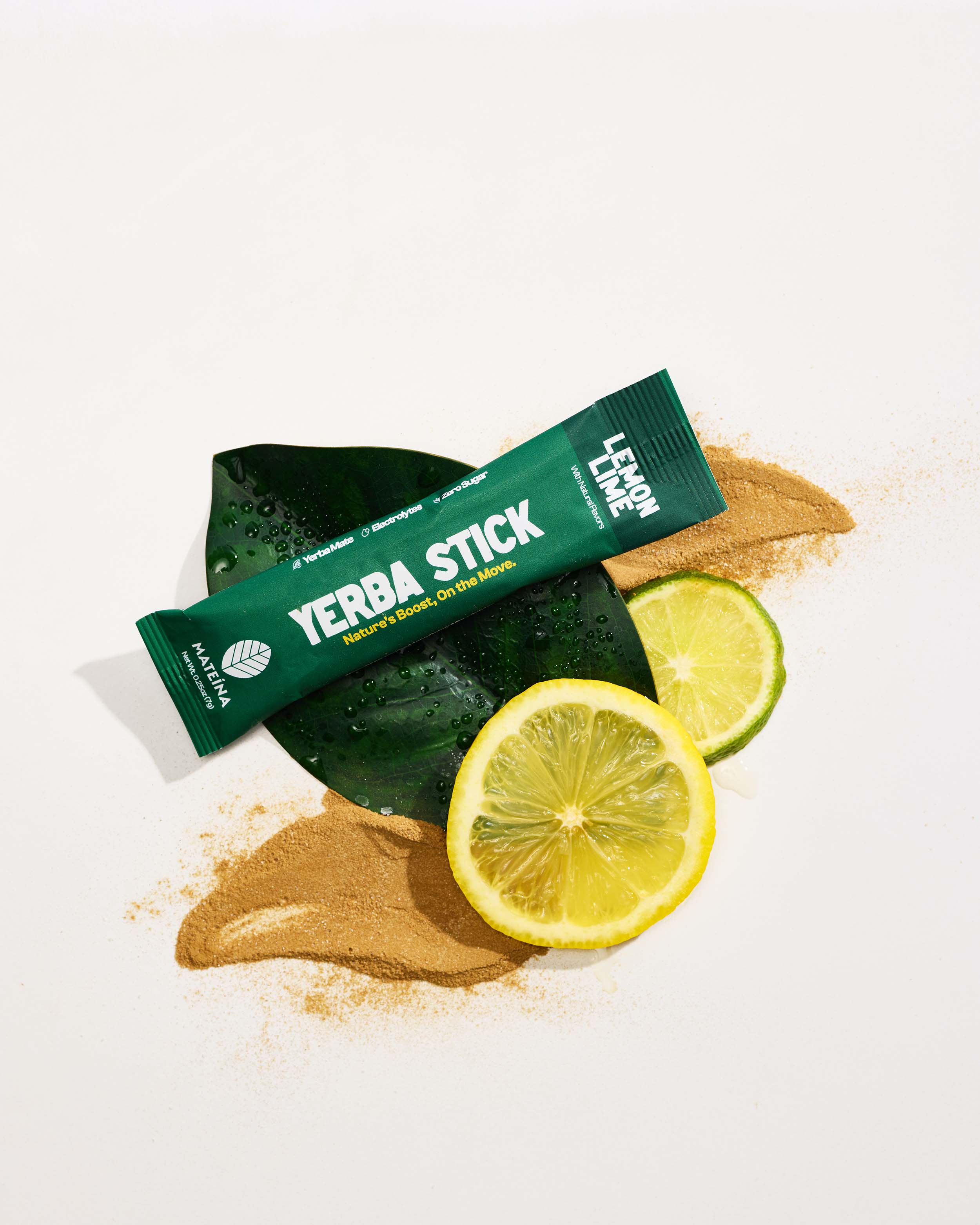 Yerba Maté + Électrolytes - Citron Lime